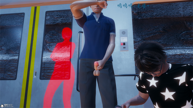 少女[3D]触手本子之电车之狼03-火星篇