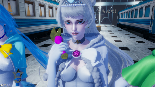 少女[3D]触手本子之电车之狼03-火星篇