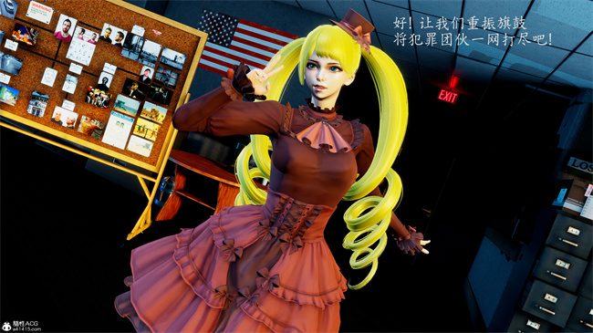 少女[3D]触手本子之电车之狼03-火星篇