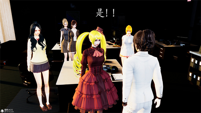 少女[3D]触手本子之电车之狼03-火星篇