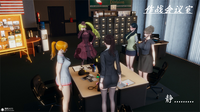 少女[3D]触手本子之电车之狼03-火星篇