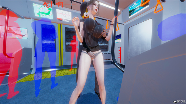 少女[3D]触手本子之电车之狼03-火星篇