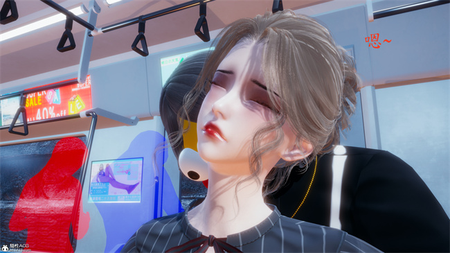 少女[3D]触手本子之电车之狼03-火星篇