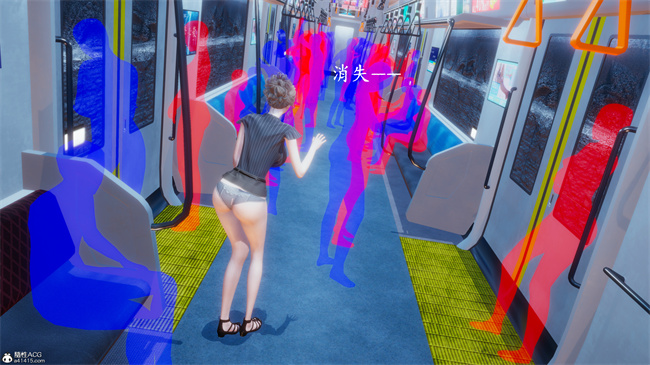 少女[3D]触手本子之电车之狼03-火星篇