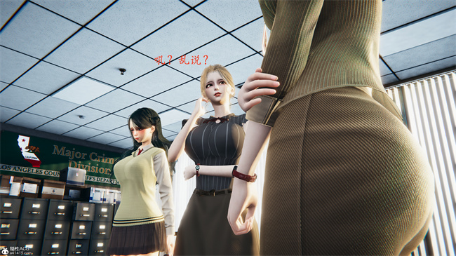少女[3D]触手本子之电车之狼03-火星篇