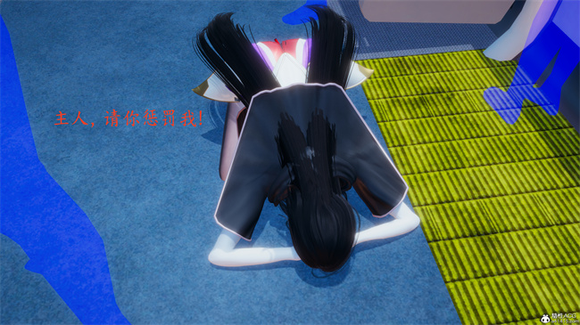 少女[3D]触手本子之电车之狼03-火星篇