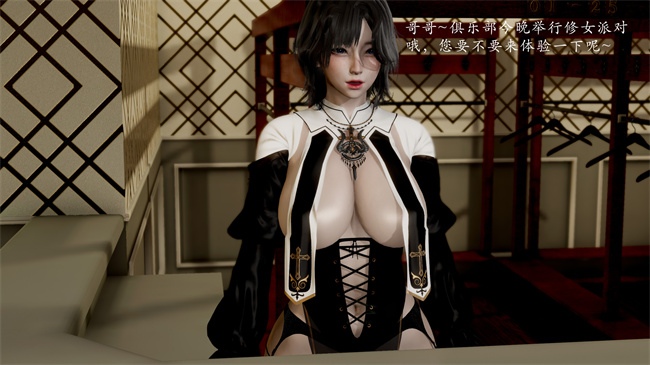 [3D]澳美全彩本子之修女派对