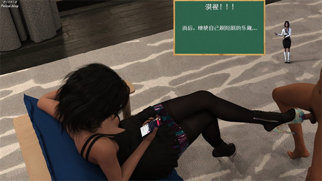 全彩触手[3D]本子之我们大学生就这么贱吗，反转绿奴调教3话