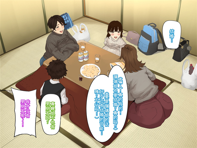 全彩本子之[摩伊那市(絵子るび)]年越し 親戚の叔母ちゃん達との一夜第1话