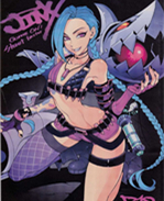 lol金克丝h本子:稀