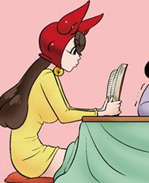 邪恶漫画之坐席下