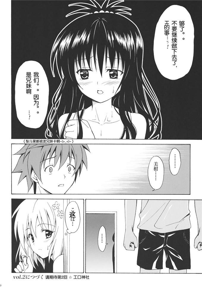 同人漫画之美柑梨斗h本子 vol.1 (ToLOVEる-とらぶる-)