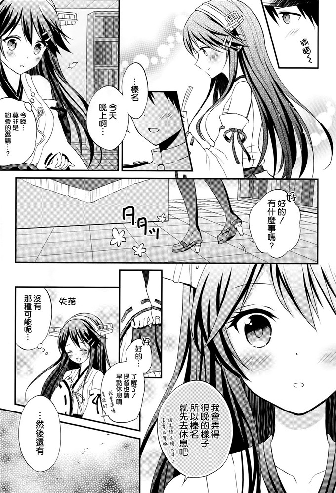 绅士漫画之榛名本子[SUGARLESS (佐糖アメ)] 榛名の女子力UP大作戦