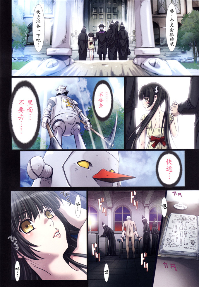 同人志漫画之迪姬侵犯h全彩本子(C84)Other Zone2～黒い聖女～