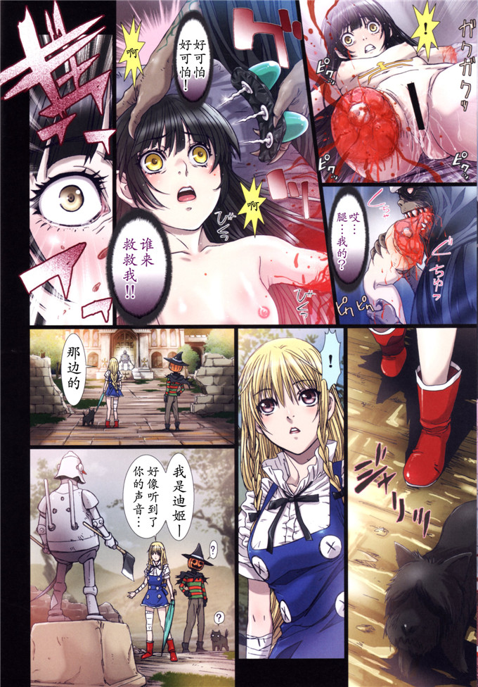 同人志漫画之迪姬侵犯h全彩本子(C84)Other Zone2～黒い聖女～