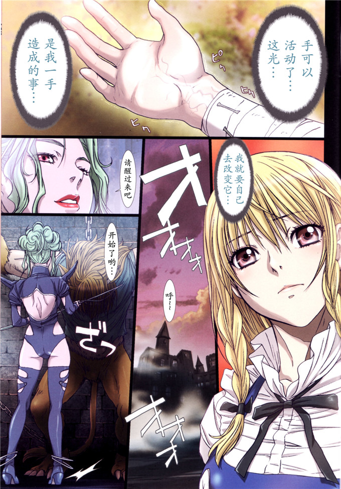 同人志漫画之迪姬侵犯h全彩本子(C84)Other Zone2～黒い聖女～