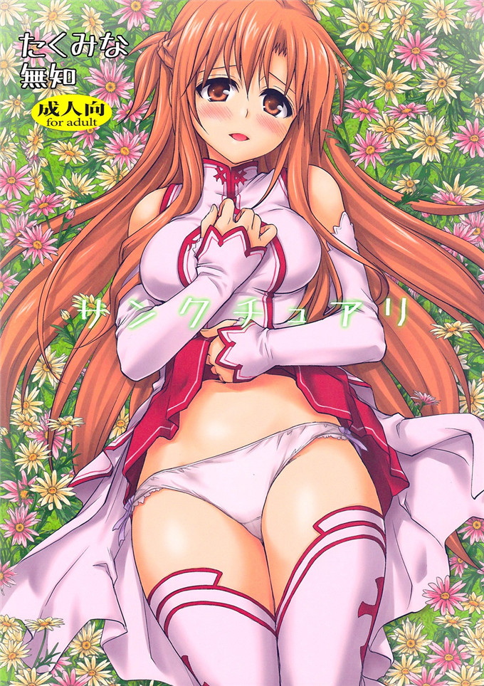 绅士漫画之刀剑神域之亚丝娜和桐人君h本子(C82)バーチャルセック