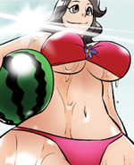 邪恶漫画在海边的