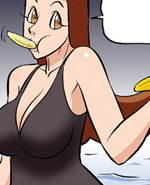 邪恶漫画男人与牙