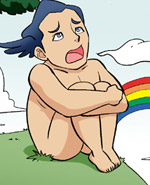 邪恶漫画一个人时