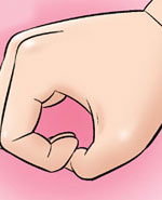 邪恶漫画手中手