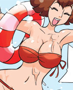 邪恶漫画夏日的偷