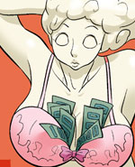 邪恶漫画集资罐