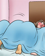 邪恶漫画呻吟模仿