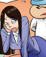 邪恶漫画是直发还