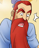 邪恶漫画关羽的胡