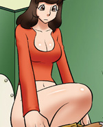 邪恶漫画活体素描