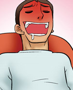 邪恶漫画电影院里