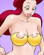 邪恶漫画泳装的解