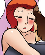 邪恶漫画她得分是