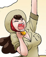 邪恶漫画口渴的沙