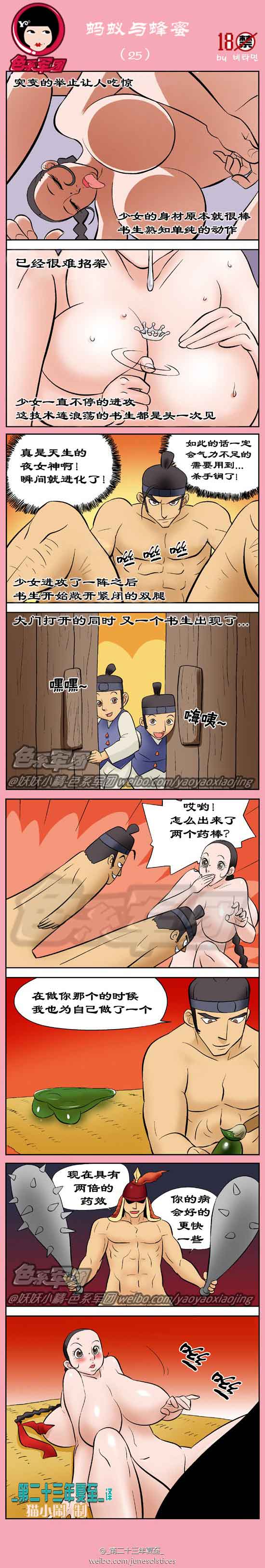 邪恶漫画蚂蚁与蜂蜜全集