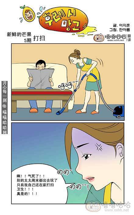 新鲜芒果：打扫