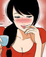 棒棒冰：牛仔裤女