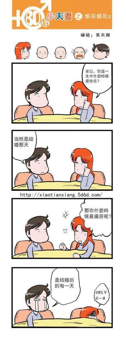 80后小夫妻：婚前婚后