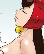 邪恶漫画瓶子在海