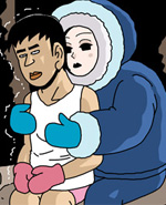 卡列漫画男和女