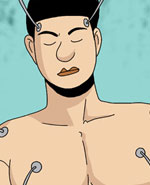 卡列漫画冷冻人