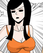 卡列漫画水果削皮