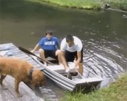 大胖子坐船，搞不好就会。。