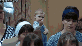 <b>情难自禁的小观众</b>